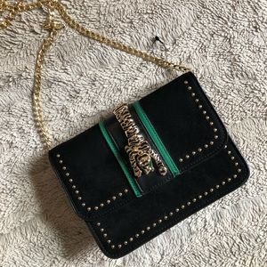 Topshop Leopard Crossbody Bag
